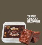 TRIPLE CHOCO BROWNIE