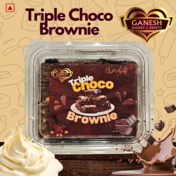 Triple Choco Brownie