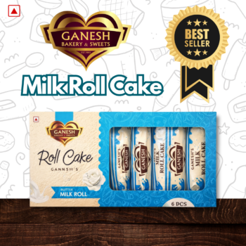 Milk Roll Cake 6 pc Box